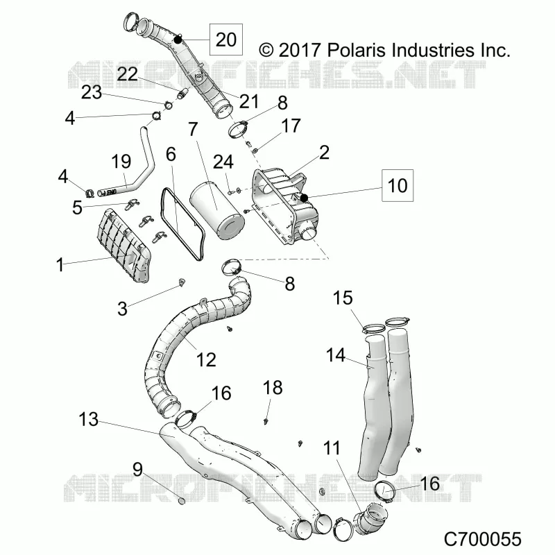 ENGINE, TOMA DE AIRE SYSTEM