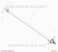 TREN, REAR PROP SHAFT