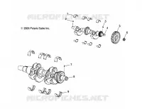 MOTOR, CIGUEÑAL AND BALANCE SHAFT