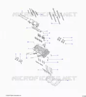 ENGINE, CULATA, CAM AND VALVES