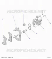 BRAKES, PINZA TRASERA