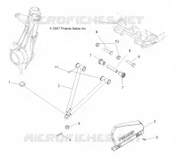 SUSPENSION, A-ARM and PUNTAL MOUNTING