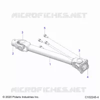 TREN, REAR PROP SHAFT