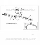 FRENO FRONTAL BRAKE LEVER AND MASTER CYLINDER