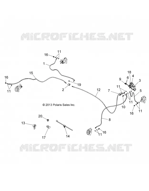 BRAKES, LINES AND MASTER CILINDRO