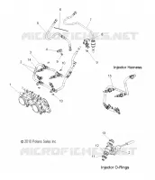SISTEMA DE COMBUSTIBLE, RAIL, LINES and CUERPO DE MARIPOSA