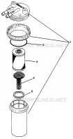 DESAGÜE SLTX B964590 and Intl. SLTX I964590 (4935783578C009)