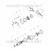 MOTOR DE ARRANQUE ASSEMBLY (4913491349035A)