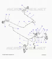 BRAKES, BRAKE LINES AND CILINDRO MAESTRO