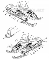 ETIQUETAS XLT LTD 0973756 and EUROPEAN XLT LTD E973756 (4937793779A011)