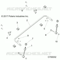 SUSPENSIÃ“N DELANTERA STABILIZER BAR