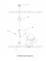 MOTOR, CARBURADOR BRACKET