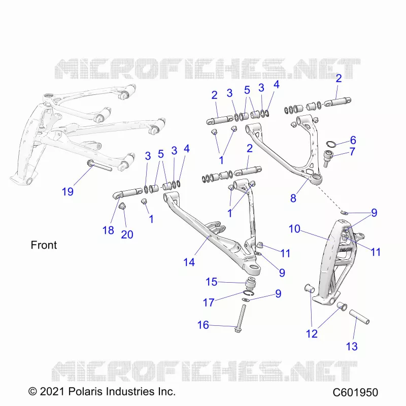 SUSPENSION, CONTROL ARMS, and SPINDLE