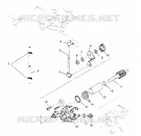 BOMBA DE ACEITE SL 650 STD B954358 (4932923292C003)