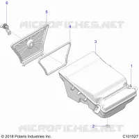 CAJA DE ALMACENAJE, REAR