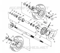 Tracción trasera XPLORER 400L W969140 (4935983598C007)