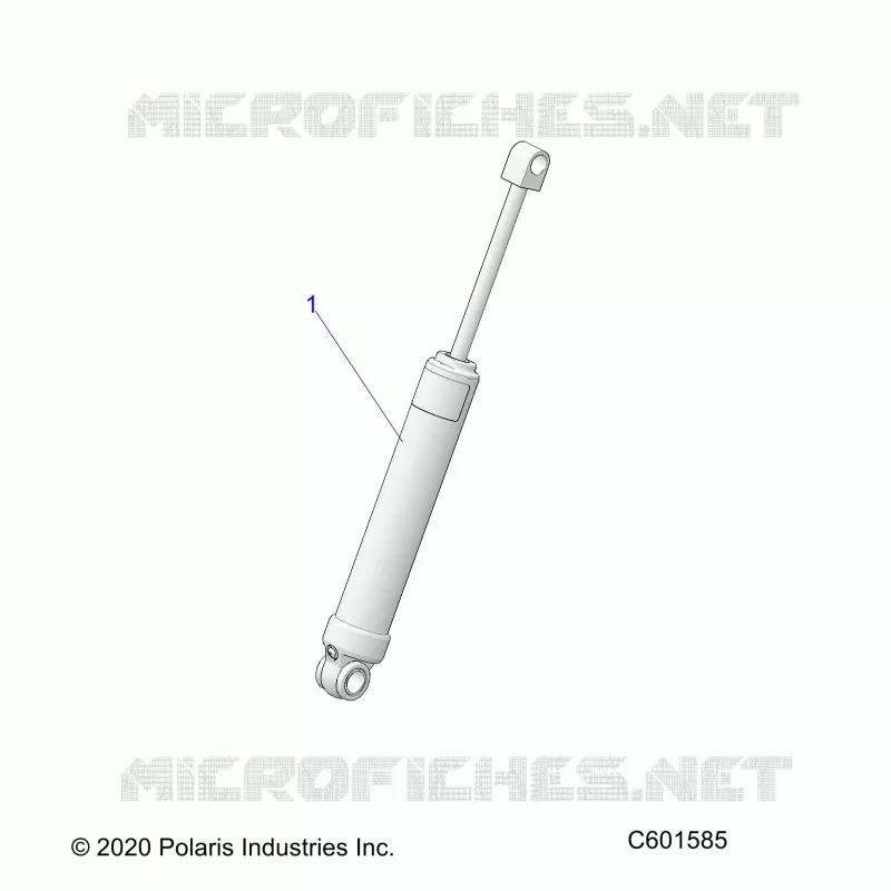 SUSPENSION, SHOCK TRASERO TRACK