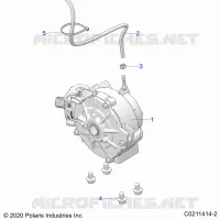 TREN, FRONT GEARCASE MOUNTING