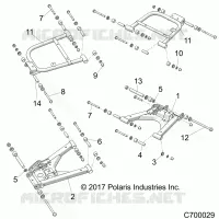 SUSPENSION TRASERA CONTROL ARMS
