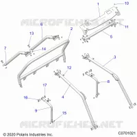 CHASSIS, CAB BASTIDOR