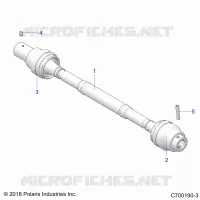 TREN, FRONT PROP SHAFT