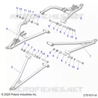 SUSPENSIÃ“N DELANTERA CONTROL ARMS