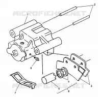FRENO TRASERO Magnum 6X6 W968744 and Swedish Magnum 6X6 S968744 (4936073607C012)