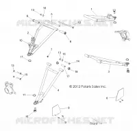 SUSPENSIÓN DELANTERA CONTROL ARMS