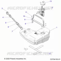 SISTEMA DE COMBUSTIBLE, FUEL TANK