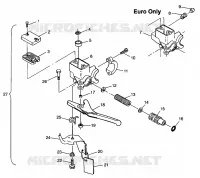 CILINDRO MAESTRO 600 RMK 0980958 and EUROPEAN 600 RMK E980958 (4944634463A014)