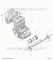 MOTOR, MOUNTING & LONG BLOCK
