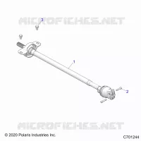 TREN, FRONT PROP SHAFT