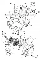 VENTILADOR CAJA AND ARRANQUE DE RETROCESO Trail (4912701270044A)