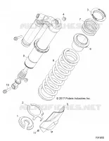 SUSPENSION TRASERA SHOCK MOUNTING