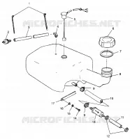 TANQUE DE ACEITE SLT 780 B964588 and  Intl. SLT 780 I964588 (4935683568A014)