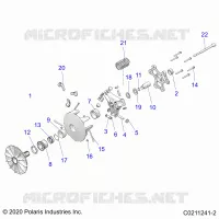 TREN, PRIMARY CLUTCH