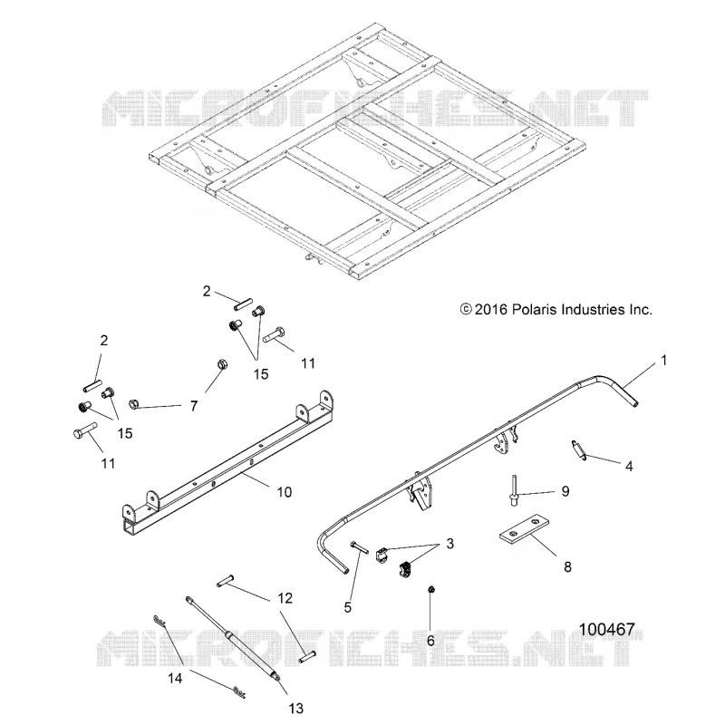 BODY, DUMP BOX LEVER AND MONTAJE DE DESCARGA