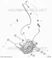 TREN, FRONT GEARCASE MOUNTING