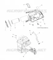 MOTOR, TOMA DE AIRE