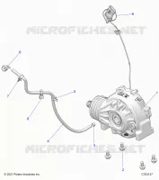 TREN, FRONT GEARCASE MOUNTING