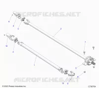 TREN, FRONT AND REAR PROP SHAFT