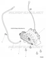 DRIVE TRAIN, FRONT MONTAJE DE ENGRANAJES