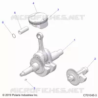ENGINE, CIGUEÑAL, PISTON AND BALANCE SHAFT