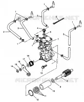 BOMBA DE ACEITE XLT TOURING 0973357 and EUROPEAN XLT TOURING E973357 (4937723772C013)