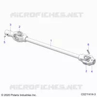 TREN, FRONT PROP SHAFT