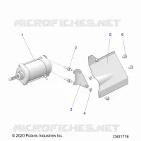 MOTOR DE ARRANQUE MOTOR/SHIELD