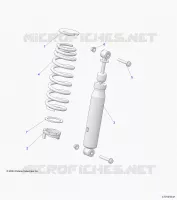 SUSPENSION, CHOQUE FRONTAL MOUNTING