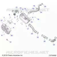 TREN, CLUTCH COVER AND DUCTING