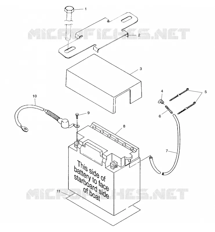 CAJA DE BATERIA