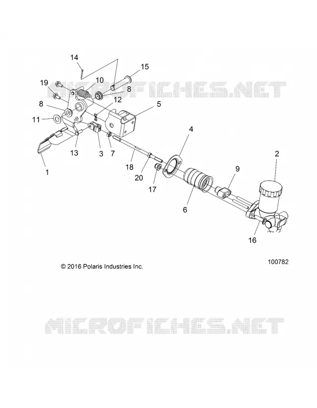 BRAKES, PEDAL AND CILINDRO MAESTRO MOUNTING